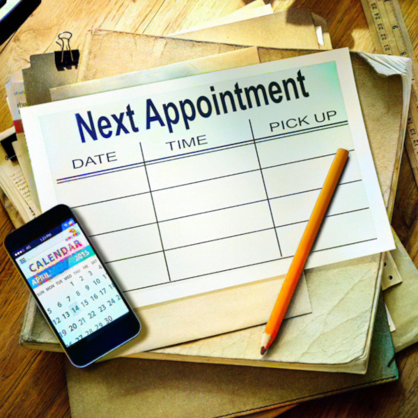 Imagen del apartado para pedir cita